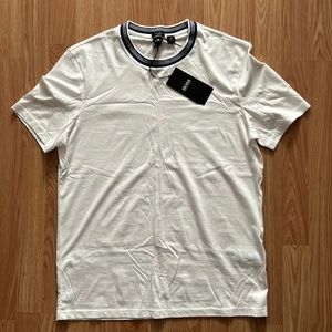 Mens White Hugo Boss T Shirt Size Medium